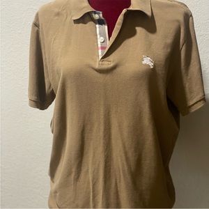 Men’s Burberry Brit Polo Shirt Sz M.